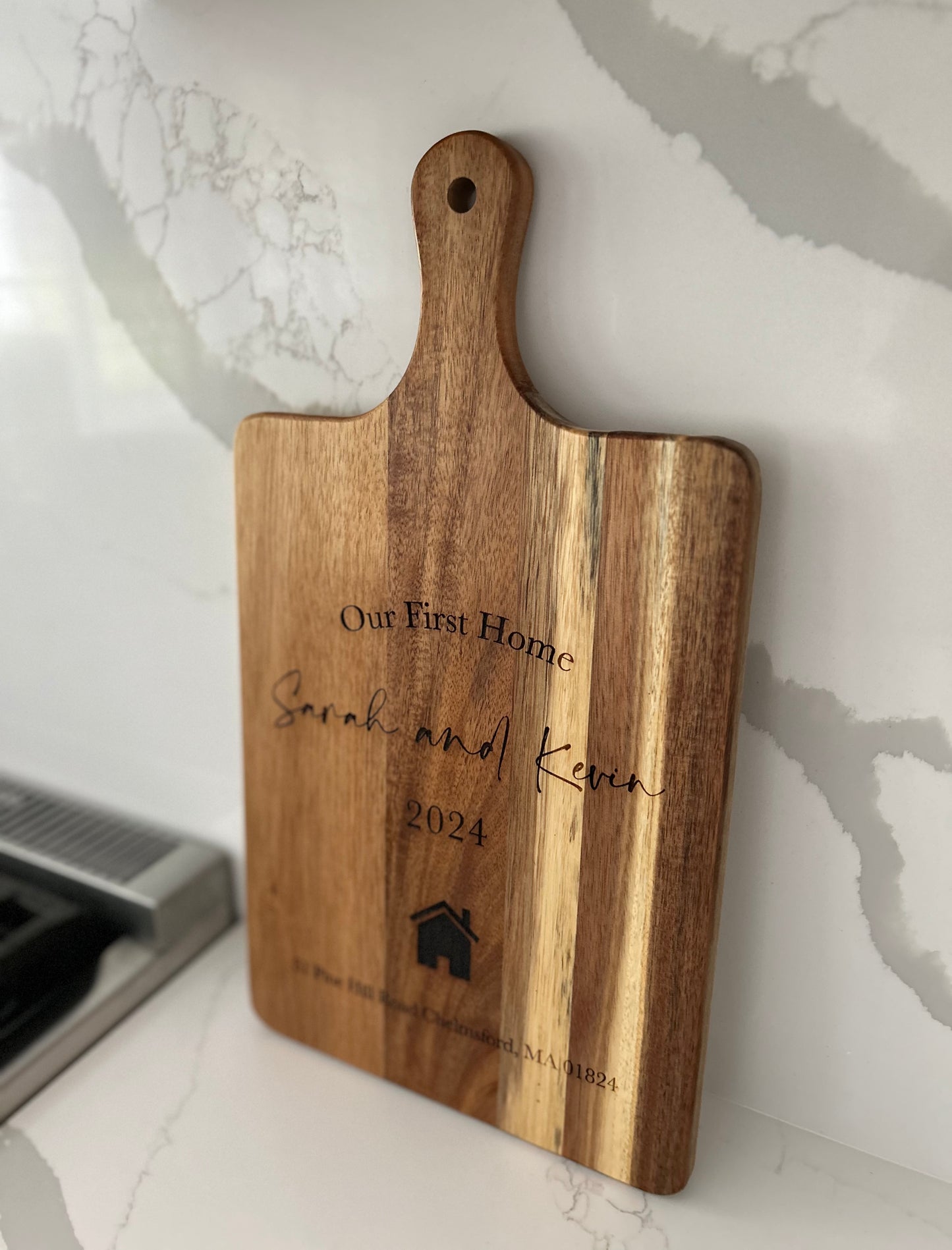 Custom Engraved Acacia Board